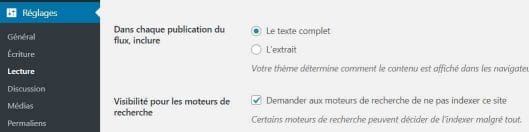 Les 6 réglages à faire dès le départ 4 indexation site