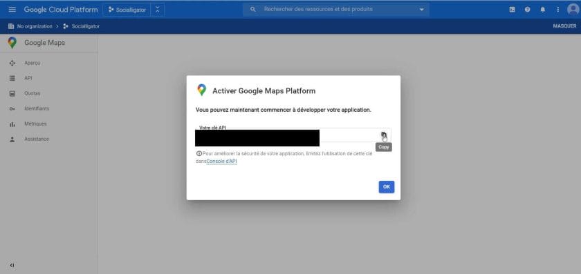 Configuration Géolocalisation WCFM 4 snapshot3 1
