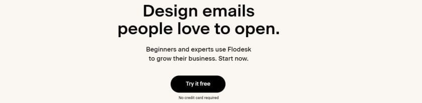 Try Flodesk for free